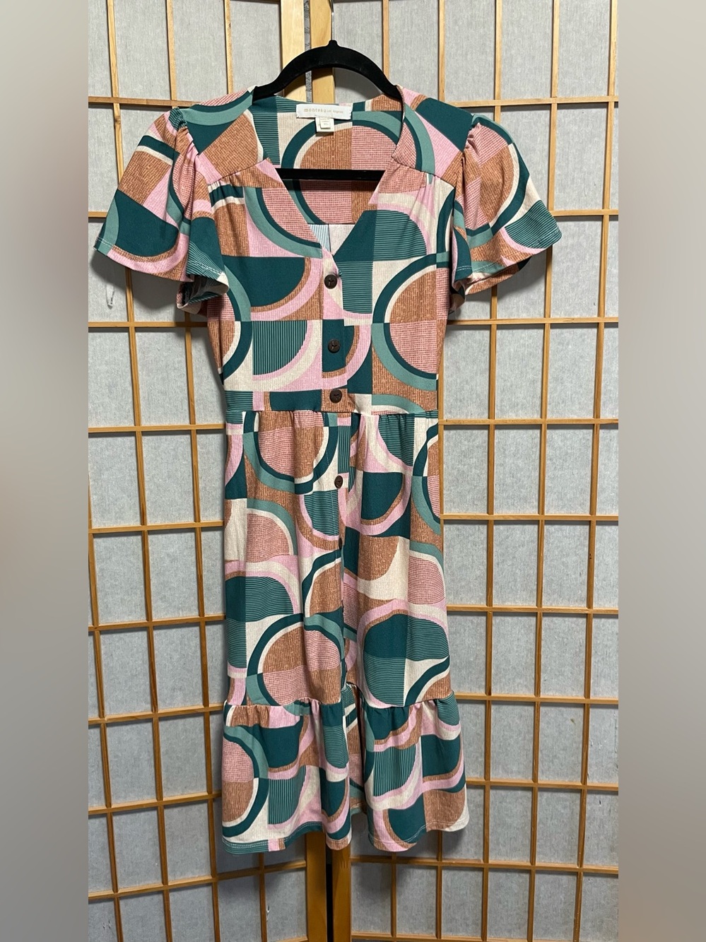 Monteau Los Angeles Retro Midi Dress